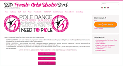 Desktop Screenshot of femaleartstudio.com